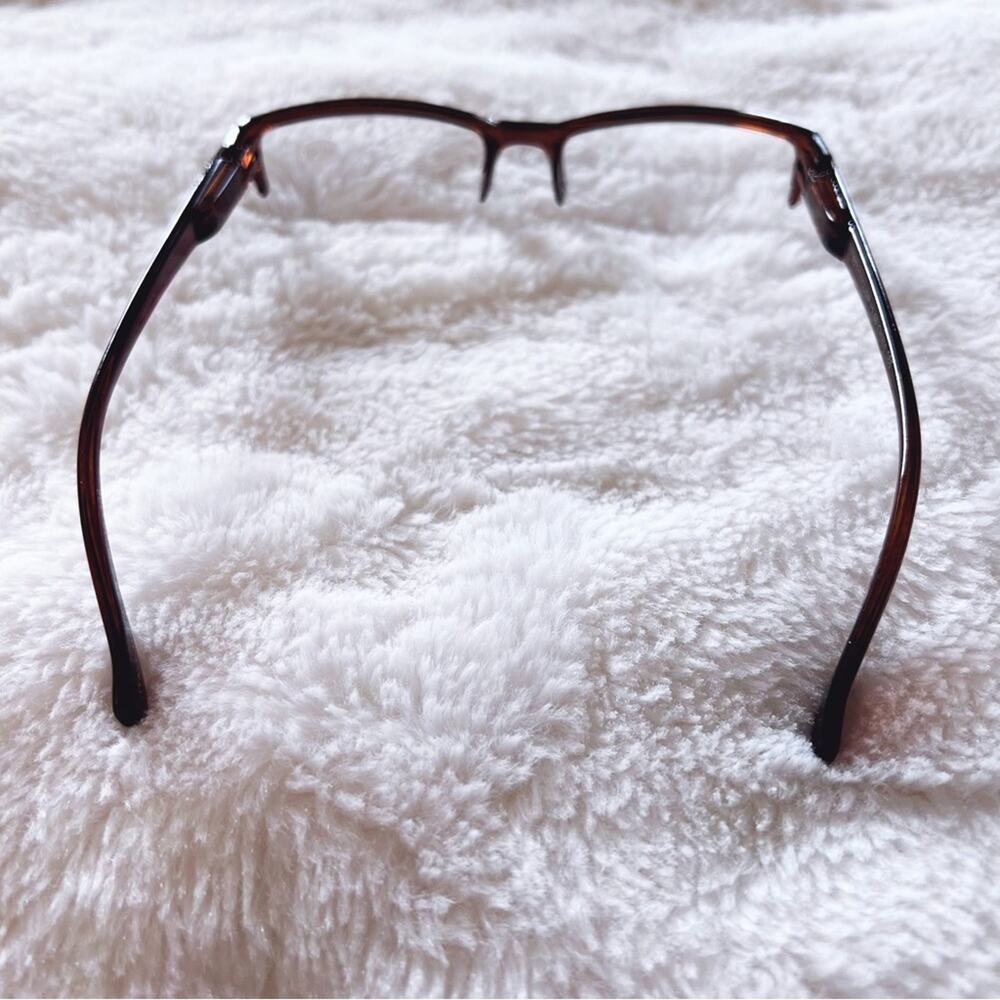 Sophie Tortoise Brown Rectangular Reading Glasses - Picture 12 of 15